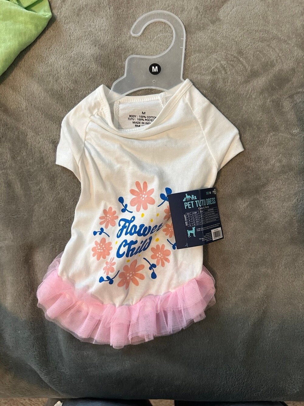 Flower child pet tutu